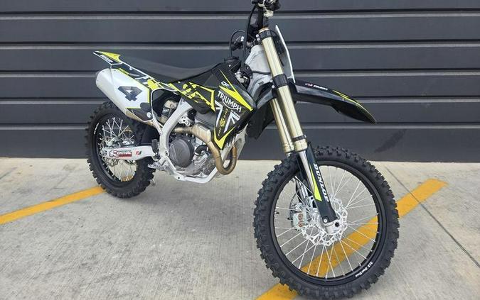 2026 Triumph TF 250-X Jet Black/Pure White