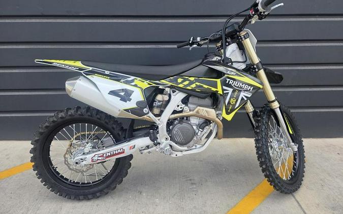 2026 Triumph TF 250-X Jet Black/Pure White