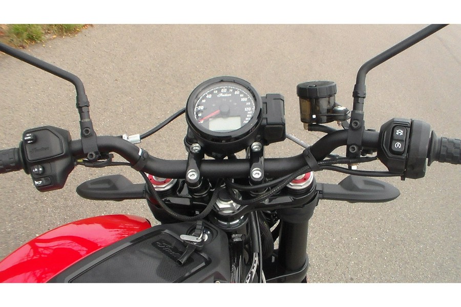 2024 Indian Motorcycle FTR, INDY RED / BLACK, 49ST Base