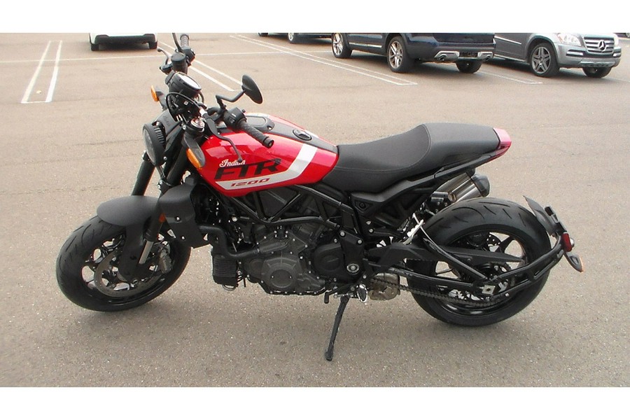 2024 Indian Motorcycle FTR, INDY RED / BLACK, 49ST Base