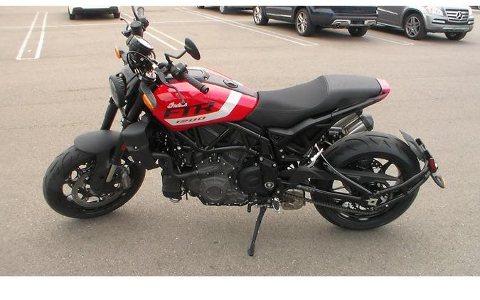 2024 Indian Motorcycle FTR, INDY RED / BLACK, 49ST Base