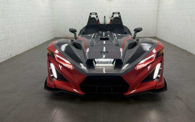 2026 Polaris Slingshot R Autodrive Radiant Gray With Indy Red Pearl