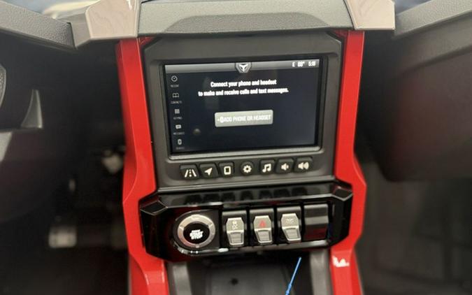 2026 Polaris Slingshot R Autodrive Radiant Gray With Indy Red Pearl