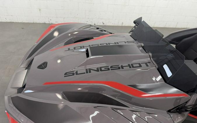 2026 Polaris Slingshot R Autodrive Radiant Gray With Indy Red Pearl