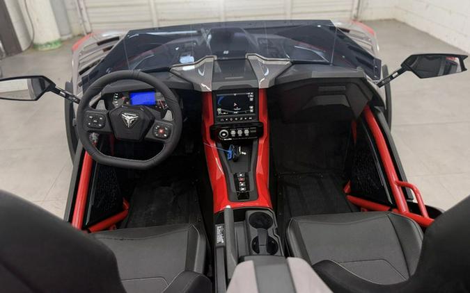 2026 Polaris Slingshot R Autodrive Radiant Gray With Indy Red Pearl