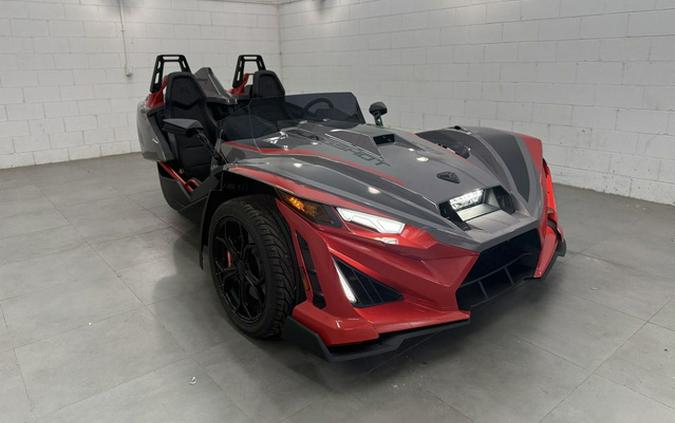 2026 Polaris Slingshot R Autodrive Radiant Gray With Indy Red Pearl