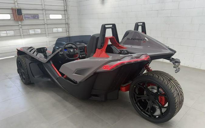 2026 Polaris Slingshot R Autodrive Radiant Gray With Indy Red Pearl