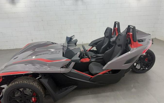 2026 Polaris Slingshot R Autodrive Radiant Gray With Indy Red Pearl