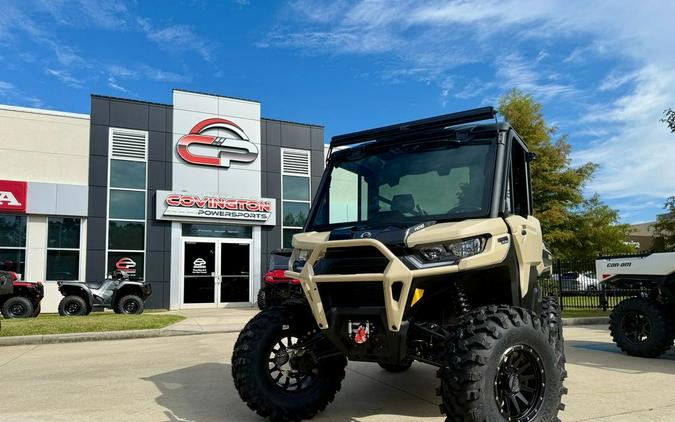 2025 Can-Am® Defender Limited HD10 Desert Tan & Stealth Black