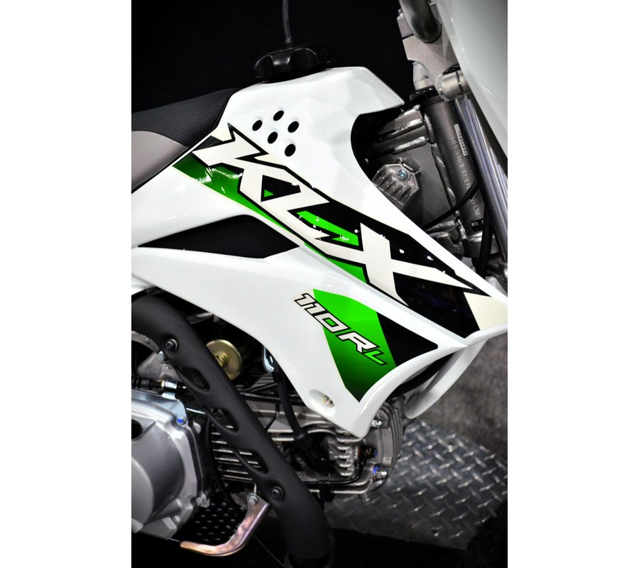 2026 Kawasaki KLX110R L Bright White