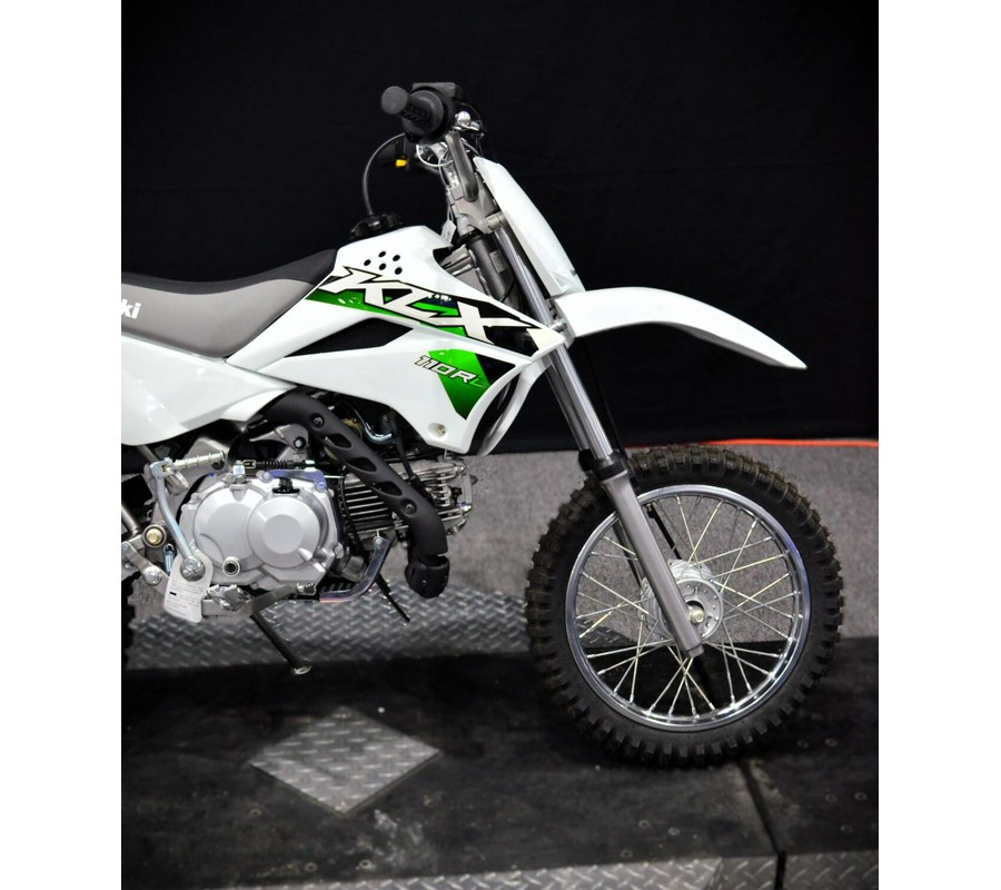 2026 Kawasaki KLX110R L Bright White