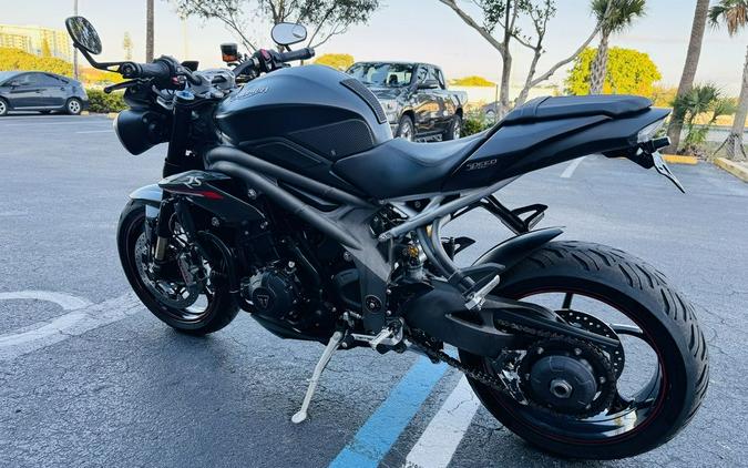 2019 Triumph Speed Triple RS Matt Jet Black