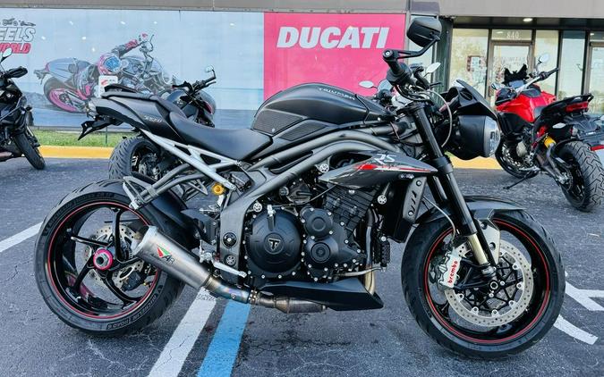 2019 Triumph Speed Triple RS Matt Jet Black