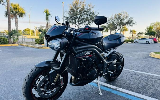 2019 Triumph Speed Triple RS Matt Jet Black