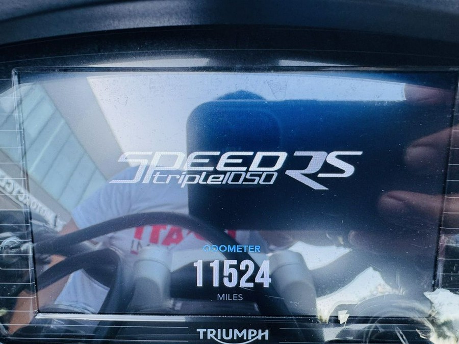 2019 Triumph Speed Triple RS Matt Jet Black