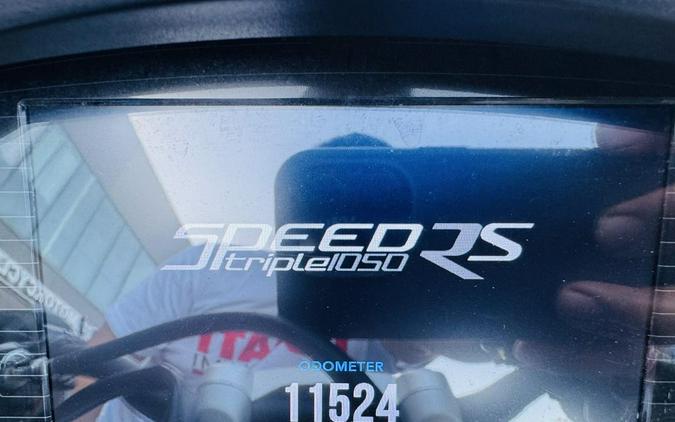 2019 Triumph Speed Triple RS Matt Jet Black