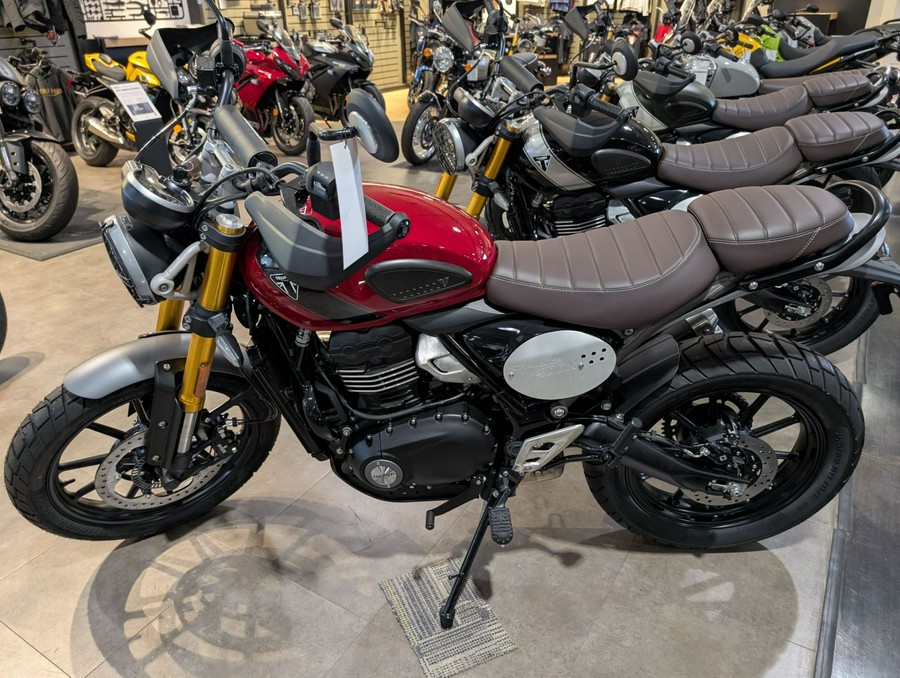 2025 Triumph Scrambler 400 X