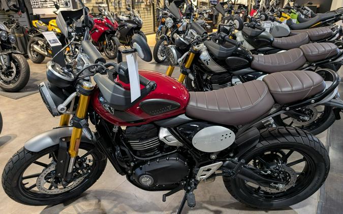 2025 Triumph Scrambler 400 X