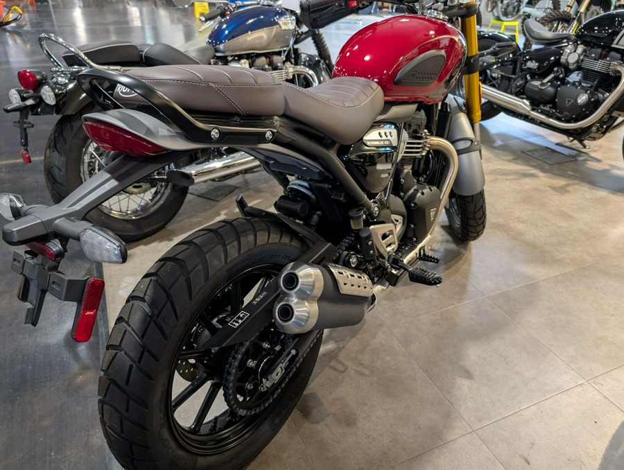 2025 Triumph Scrambler 400 X