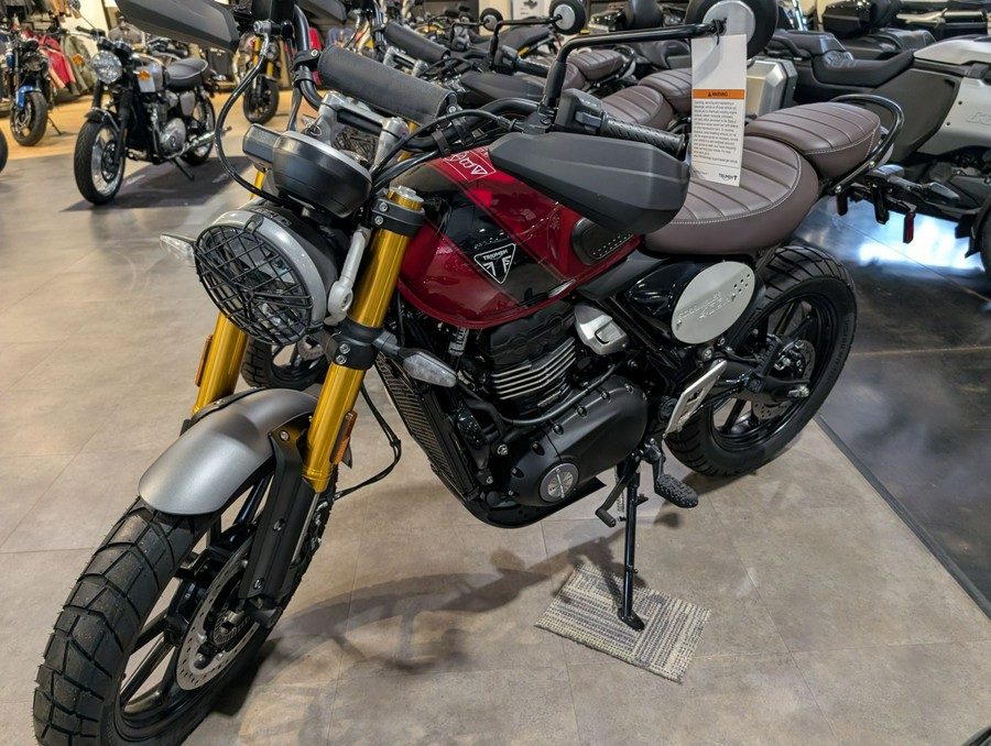 2025 Triumph Scrambler 400 X