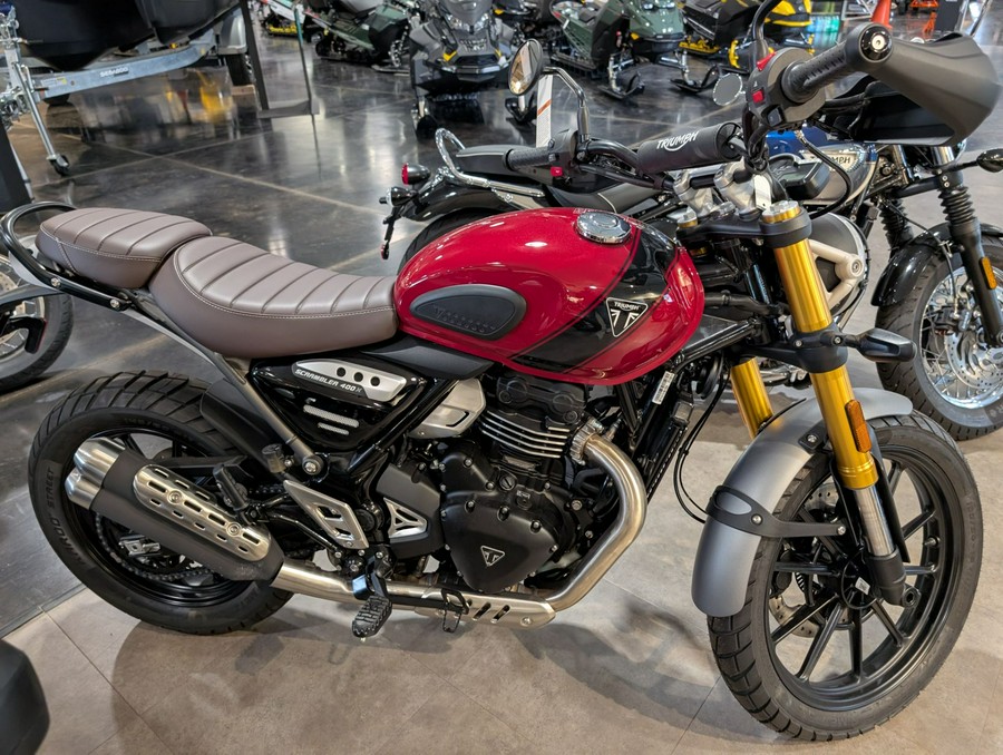 2025 Triumph Scrambler 400 X
