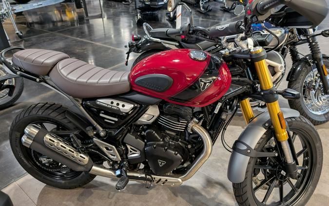 2025 Triumph Scrambler 400 X