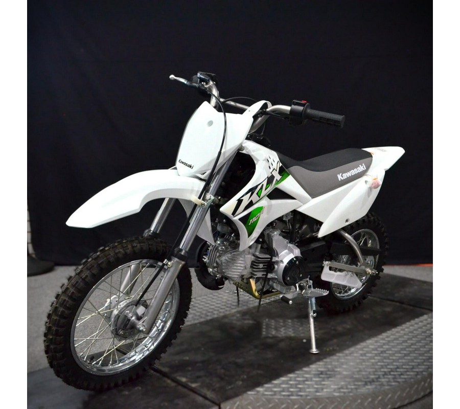 2026 Kawasaki KLX110R Bright White