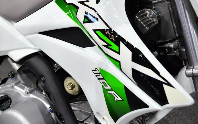 2026 Kawasaki KLX110R Bright White