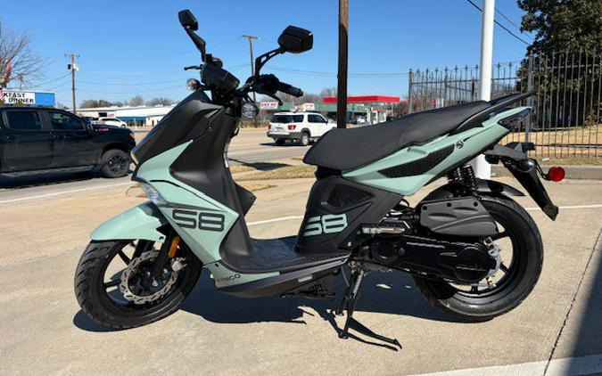 2026 KYMCO Super 8 50R Light Sage Green