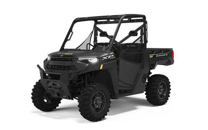 2023 Polaris Industries RANGER XP 1000 Premium Super Graphite with Lifted Lime Accents