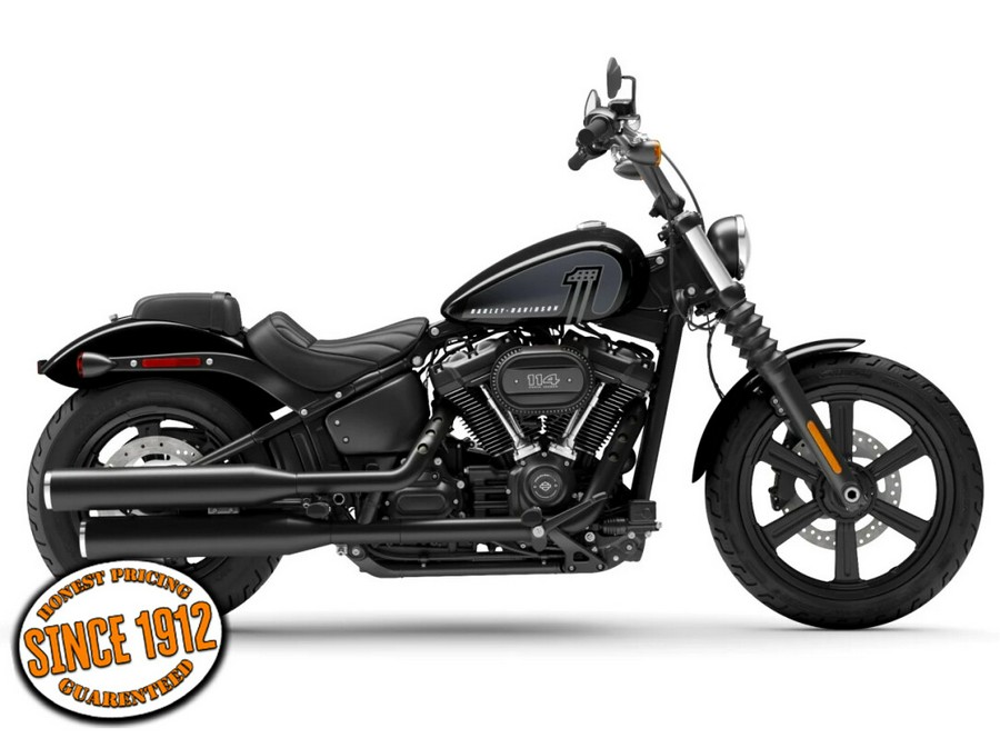 2024 Harley-Davidson Street Bob 114 Vivid Black