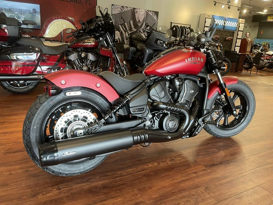 2025 Indian Scout Bobber Limited +Tech Sunset Red Smoke