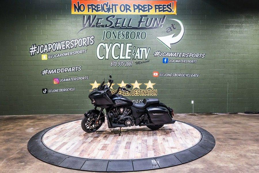 2021 Indian Challenger Dark Horse Thunder Black Smoke