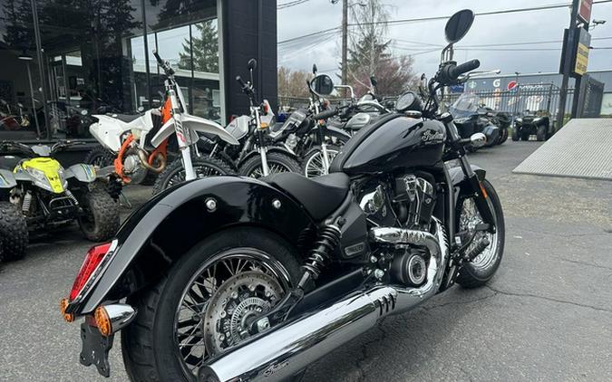 2025 Indian Scout Classic Limited Black Metallic