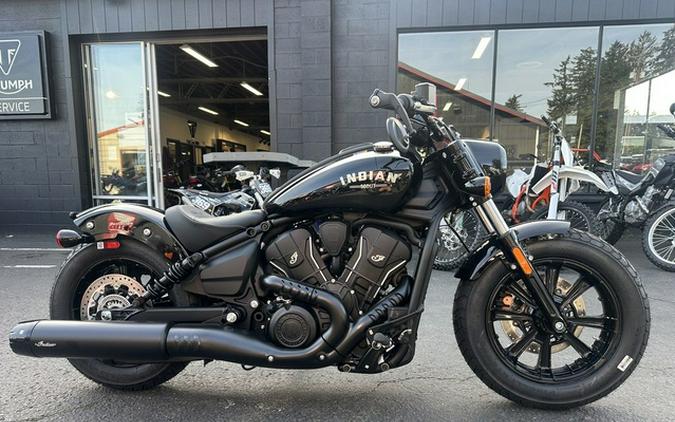 2025 Indian Scout Bobber Black Metallic