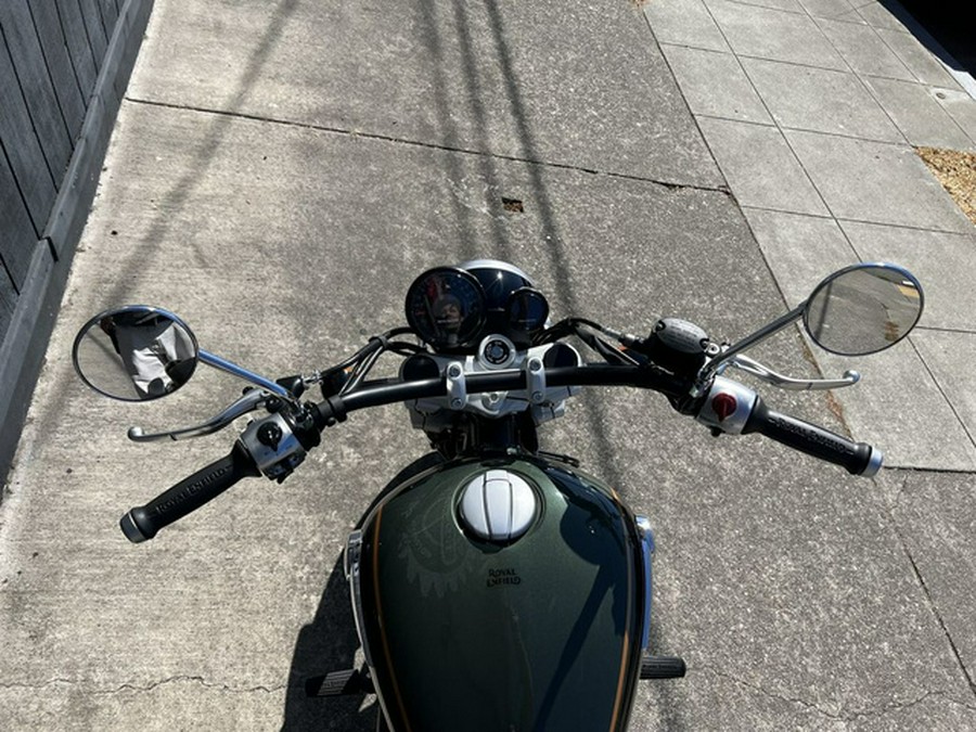 2024 Royal Enfield Super Meteor 650 Interstellar Green