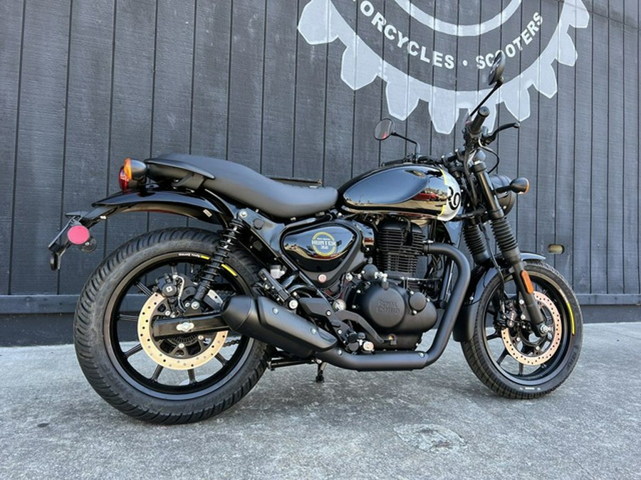 2023 Royal Enfield Hunter 350 Rebel Black