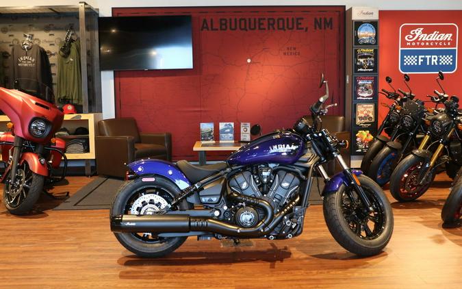 2025 Indian Motorcycle® Scout® Bobber Limited +Tech Spirit Blue Metallic