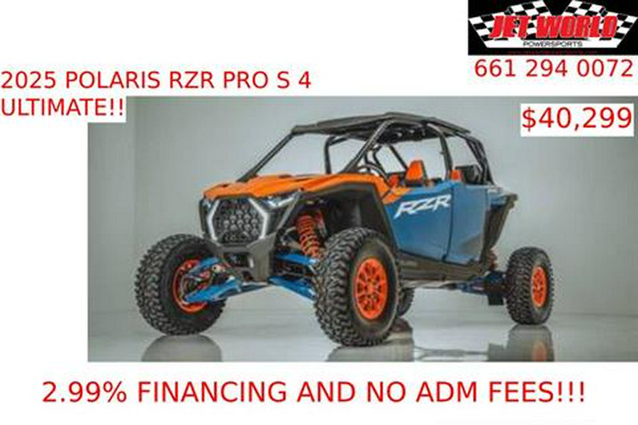 2025 Polaris RZR Pro S 4 Ultimate