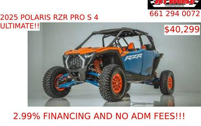 2025 Polaris RZR Pro S 4 Ultimate