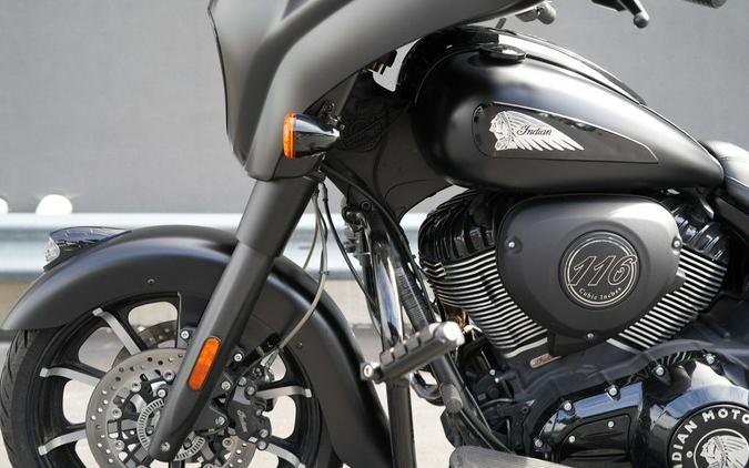 2022 Indian Motorcycle Chieftain Dark Horse Black Smoke
