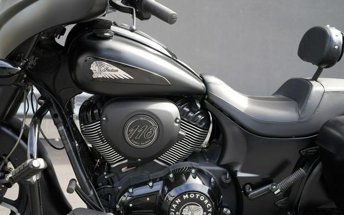 2022 Indian Motorcycle Chieftain Dark Horse Black Smoke