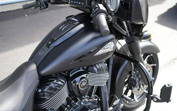 2022 Indian Motorcycle Chieftain Dark Horse Black Smoke