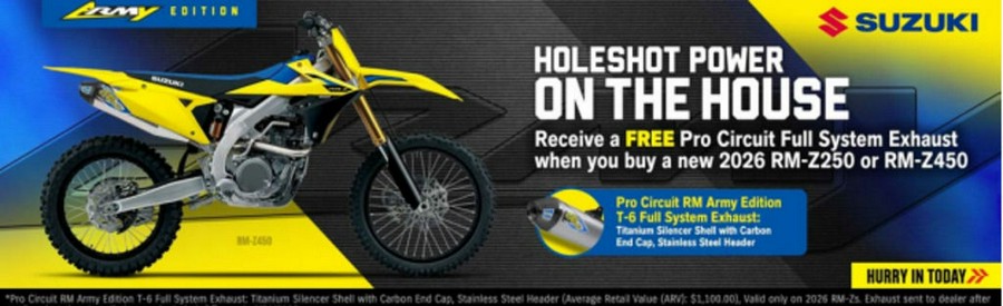 2026 Suzuki RM-Z 450