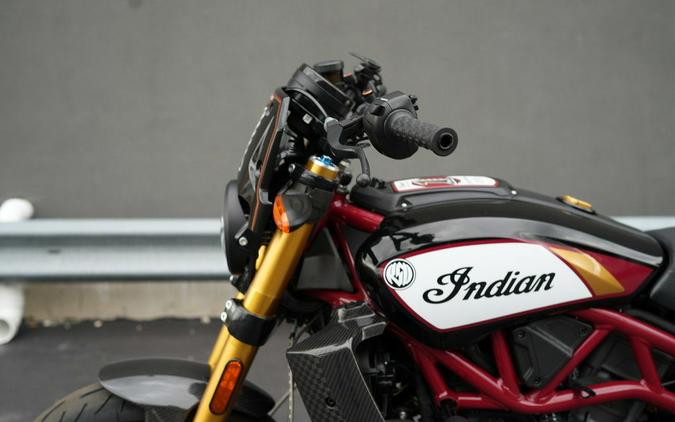 2024 Indian Motorcycle FTR x RSD Super Hooligan Black Metallic with Super Hooligan Graphics