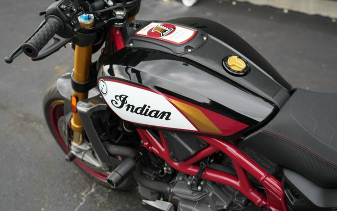 2024 Indian Motorcycle FTR x RSD Super Hooligan Black Metallic with Super Hooligan Graphics