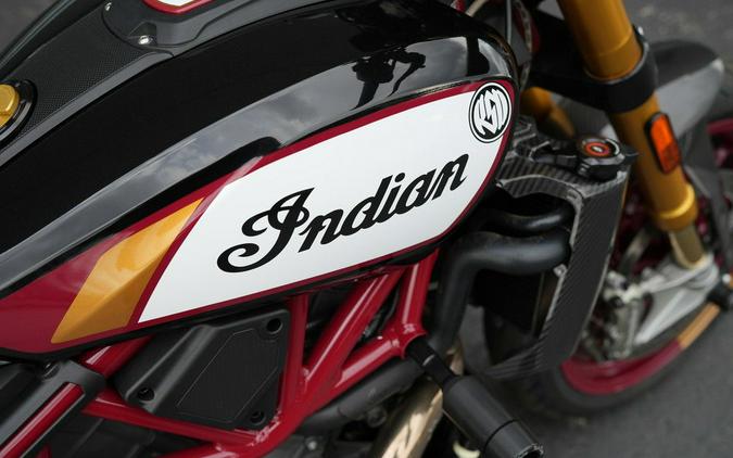 2024 Indian Motorcycle FTR x RSD Super Hooligan Black Metallic with Super Hooligan Graphics