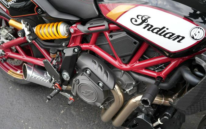 2024 Indian Motorcycle FTR x RSD Super Hooligan Black Metallic with Super Hooligan Graphics