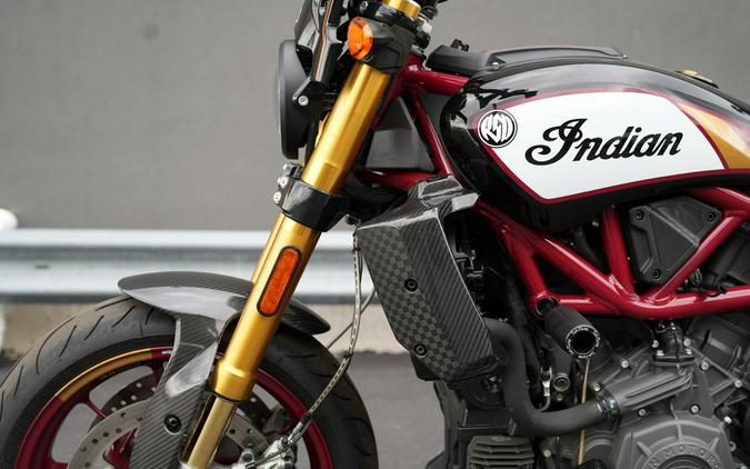 2024 Indian Motorcycle FTR x RSD Super Hooligan Black Metallic with Super Hooligan Graphics