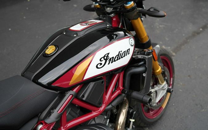 2024 Indian Motorcycle FTR x RSD Super Hooligan Black Metallic with Super Hooligan Graphics